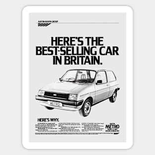 AUSTIN METRO - advert Sticker